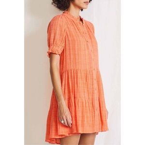 APIECE APART EUC las alturas dress in nasturtium SZS